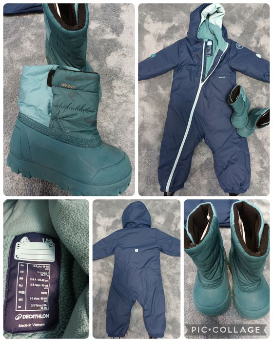 Детски ескимос +ботуши Декатлон(2-3г)-29лв!