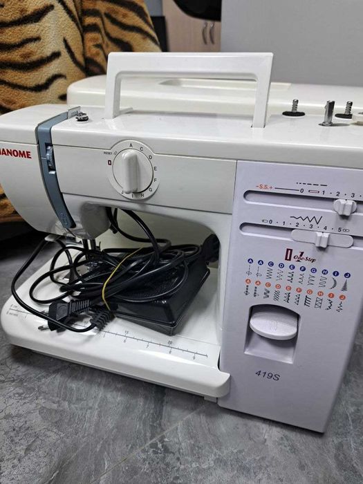Janome 419S (781674 г. Кокшетау, ул. Абая 128, 21)