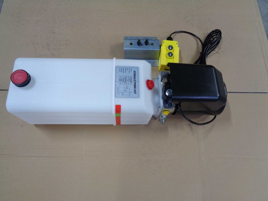 Unitate hidraulica pompa basculare camion motor 2kW 12 VDC