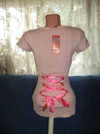 Bluza stil corset cu puetricele si fluture TRANSPORT GRATUIT