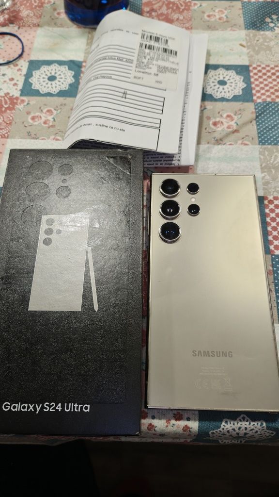 Samsung S24Ultra 512Gb nou cu factura și garanție