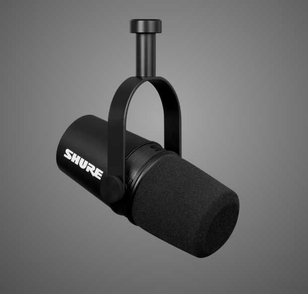 Микрофон SHURE для подкаста MV7 XLR