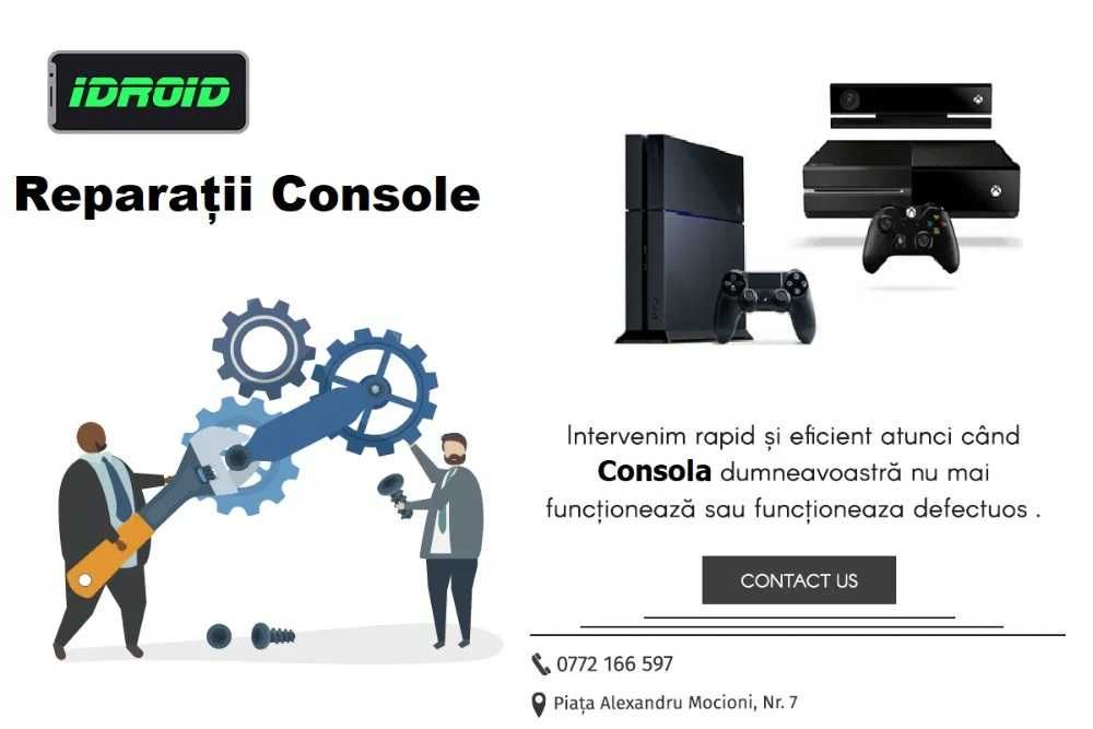 Service Reparatii Playstation 4 PS4 PS5 Xbox one Series Console iDroid