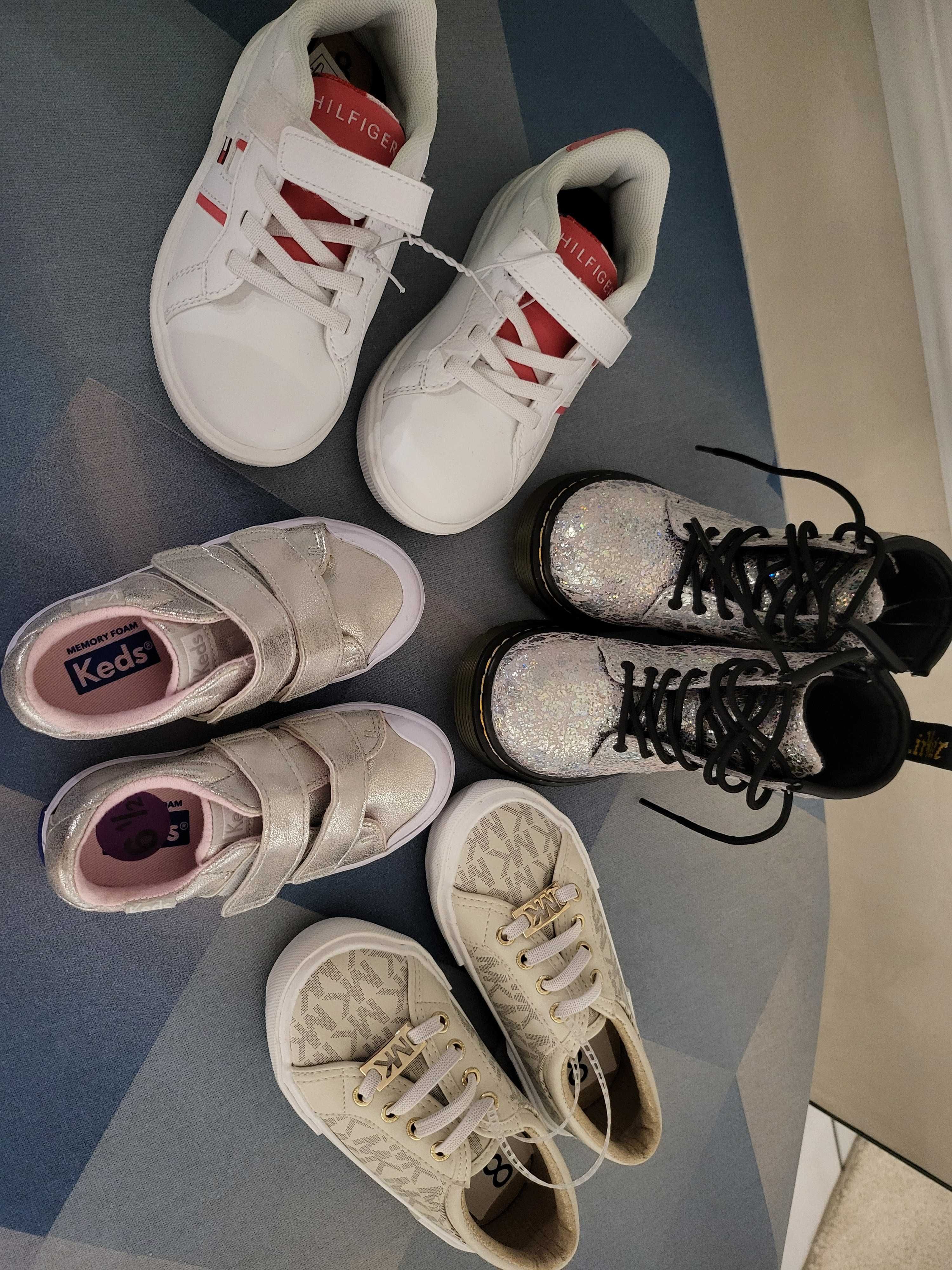 Tommy Hilfiger, Michael Kors,  keds, Dr.Martens нови обувки 23,23.5,24