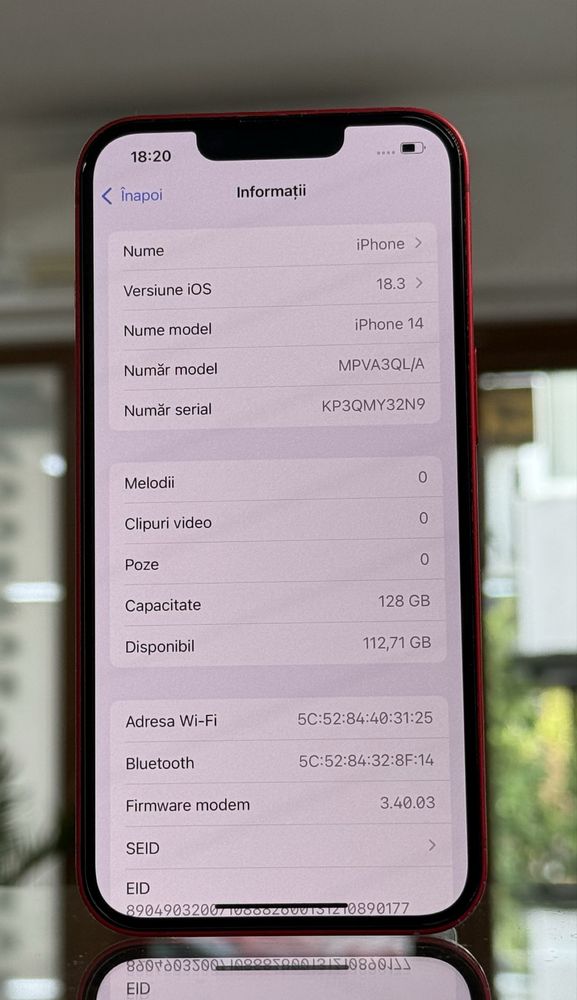 iPhone 14 Pret 1750 lei