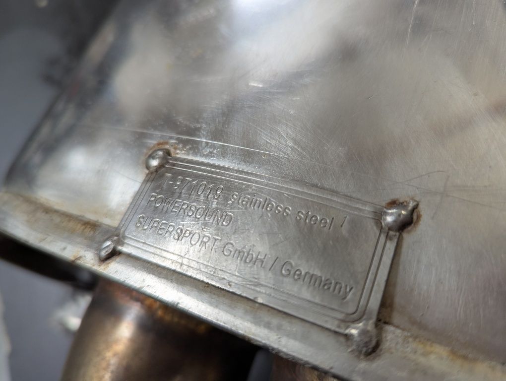 Tobă de inox Supersport made in Germany