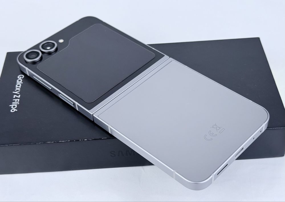 НОВ! Samsung Galaxy Z Flip 6 512GB 12RAM Silver Shadow Гаранция!
