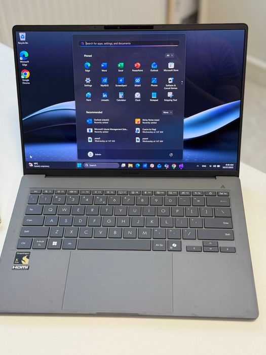 Laptop ASUS Zenbook UX3407RA, procesor Snapdragon® X Elite X1E 78 100