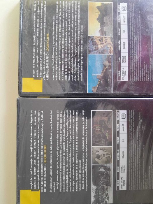 4   Dvd National geographic - Locuri celebre