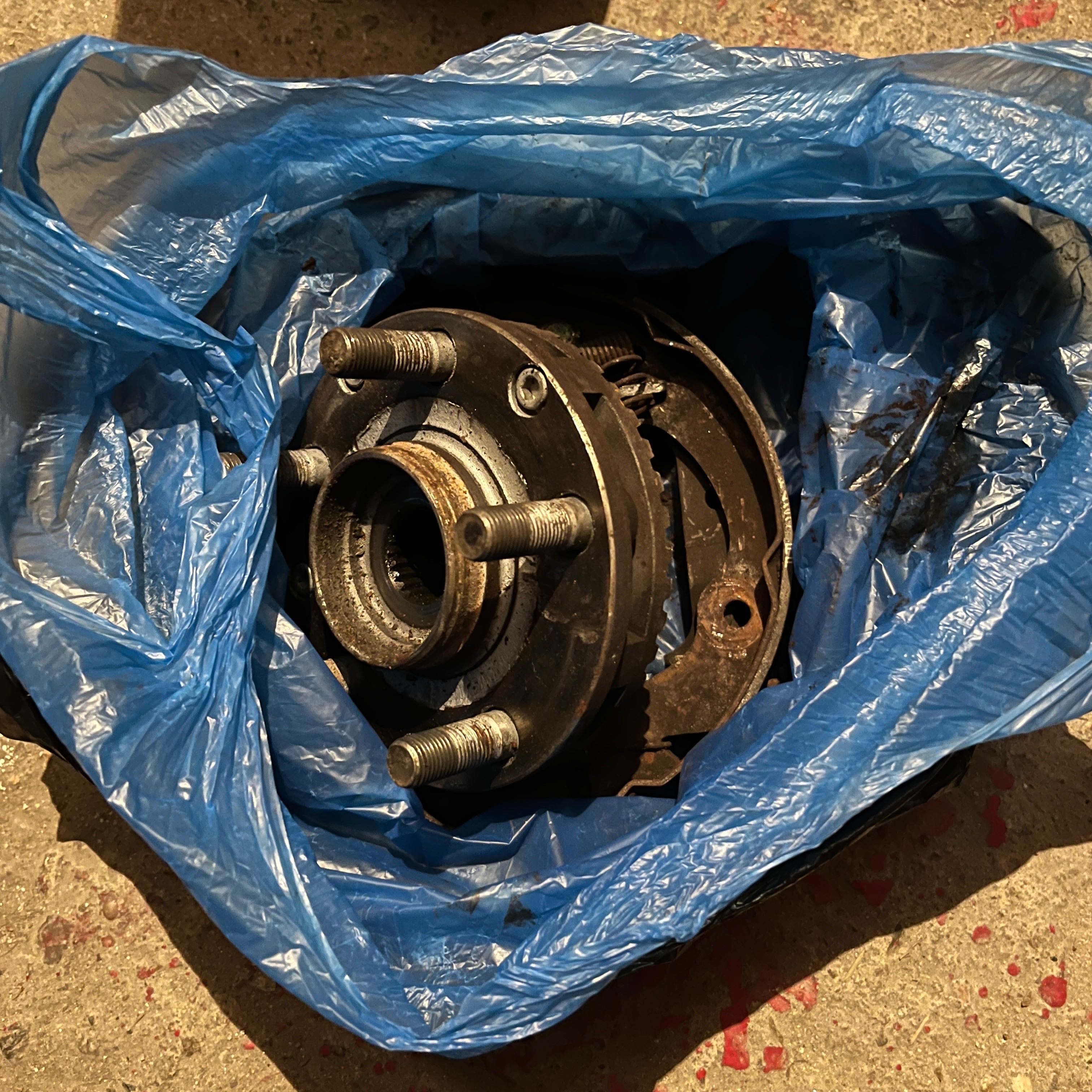 Спирачни апарати от Subaru WRX, Шенкели и други.