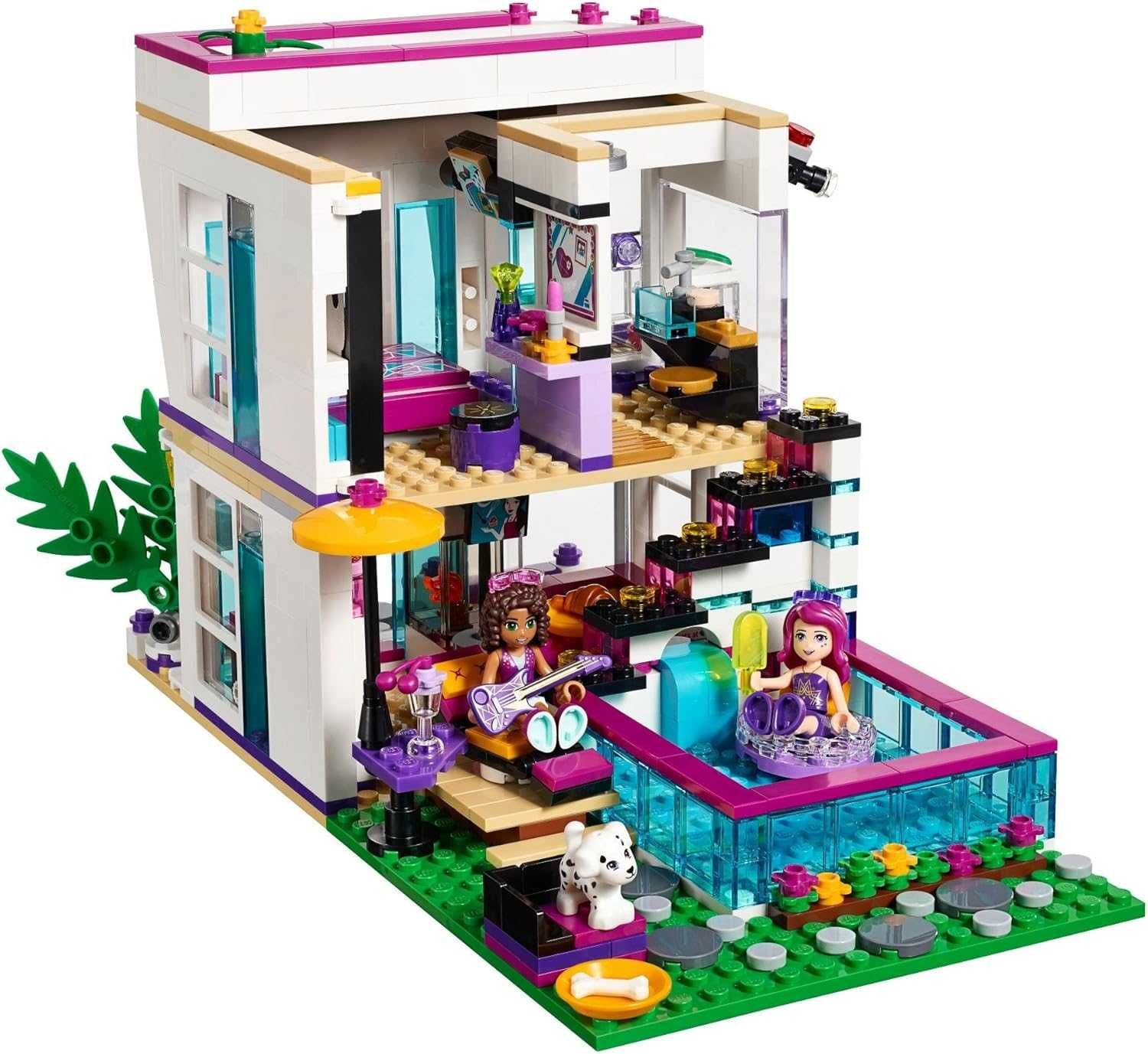NOU TIP brand L joc fete Friends Casa vedetei pop Livi 41135
