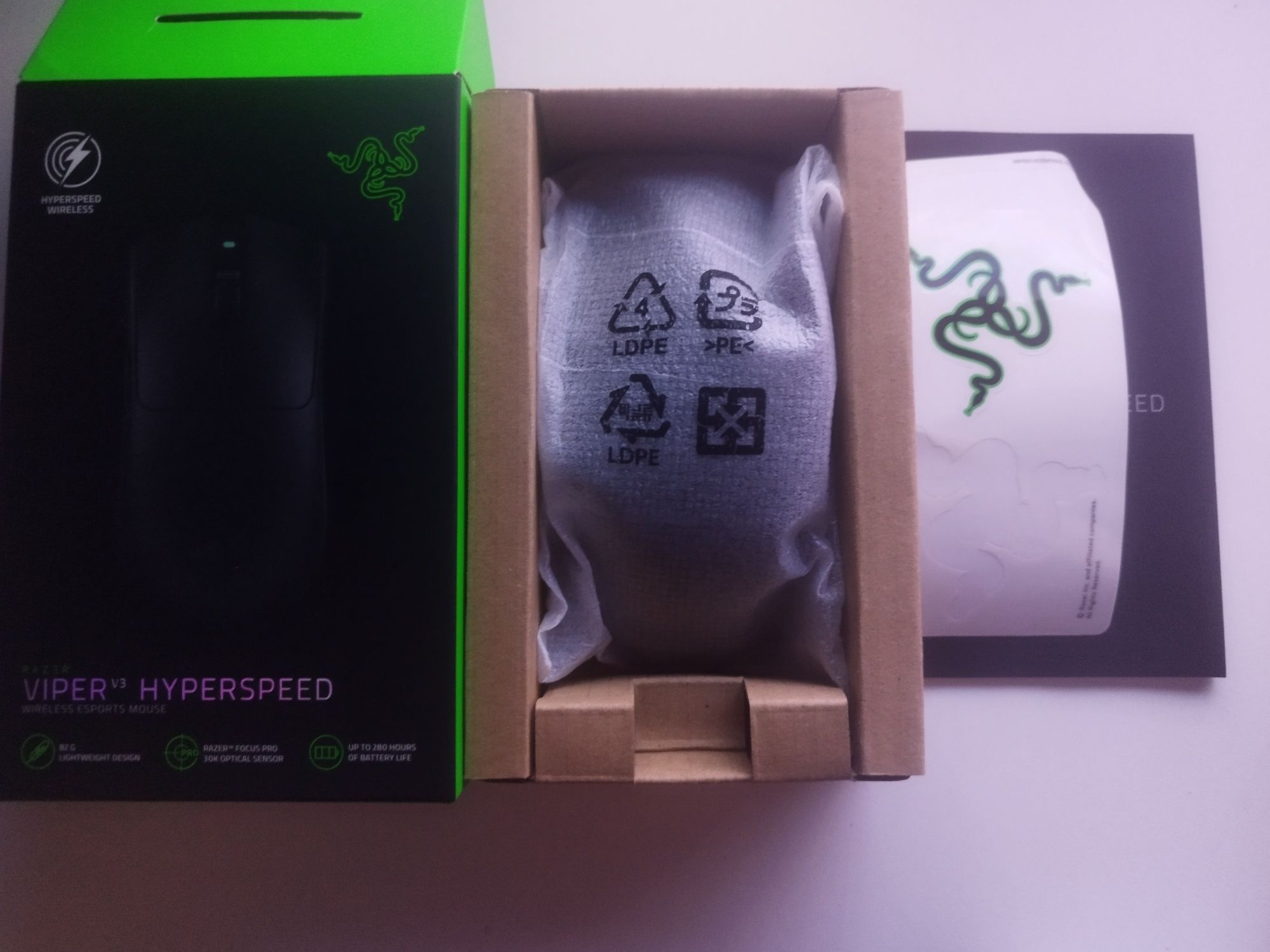 Мышка Razer Viper v3 hyperspeed