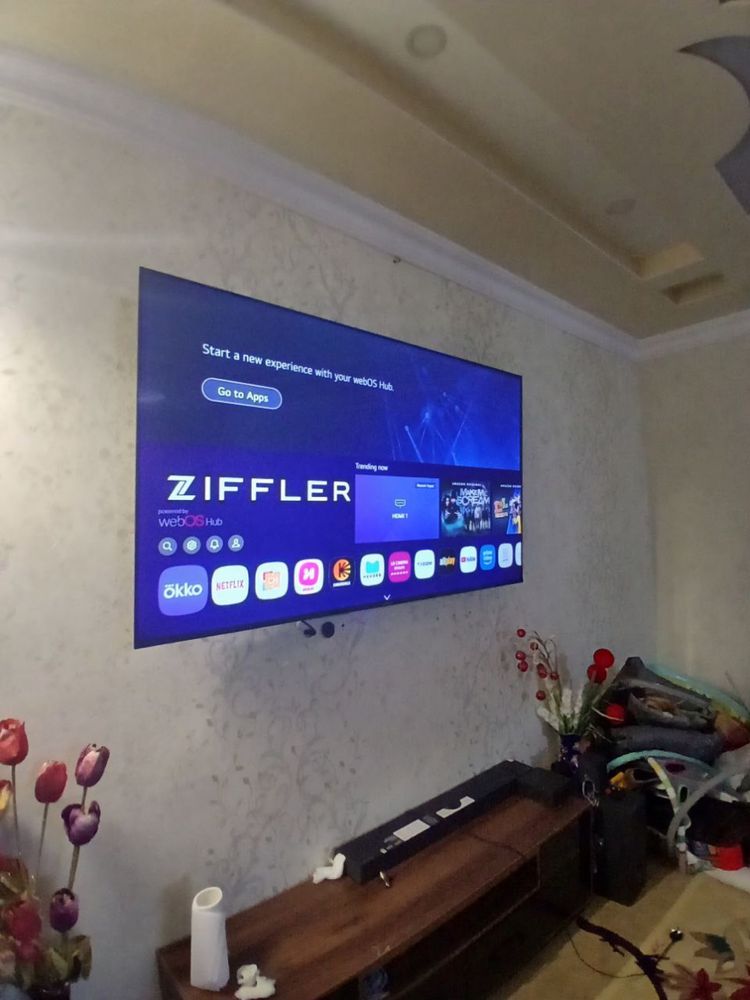 Телевизор Ziffler 75 размер