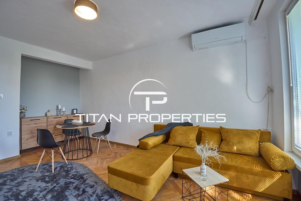 Тристаен апартамент под наем в Център