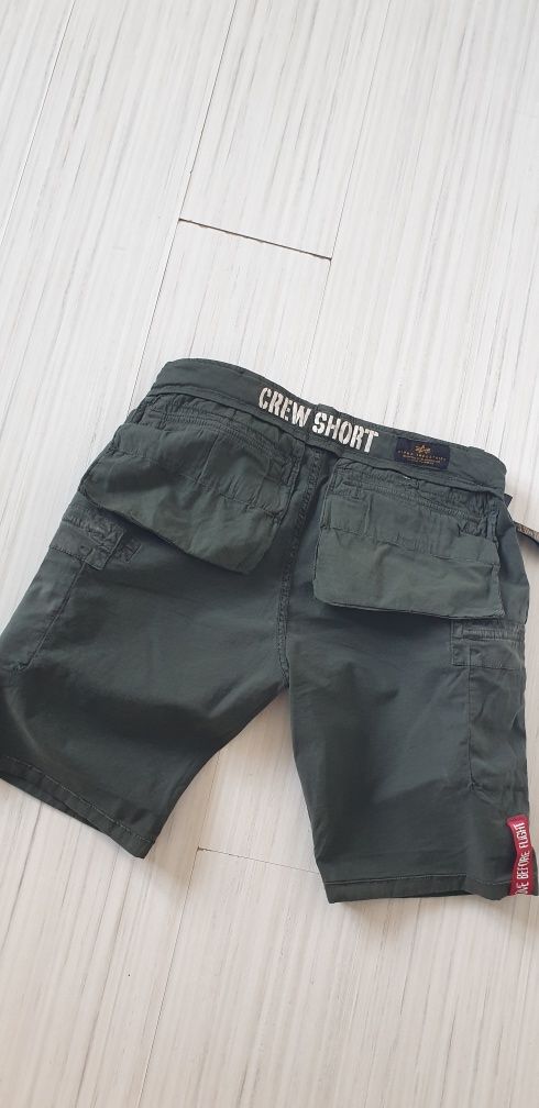 Alpha Industries 1/2 Cargo Short / 34 НОВО! ОРИГИНАЛ! Мъжки Къси Панта