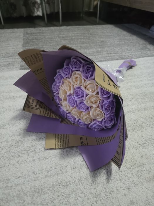 Buchet flori de săpun