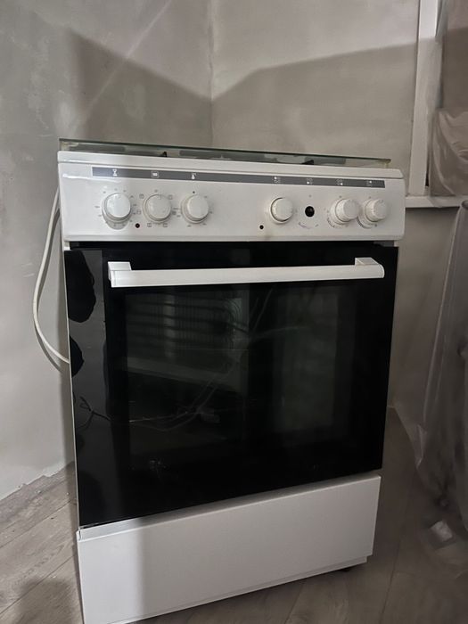Плита газовая с 1 электрической конфоркой