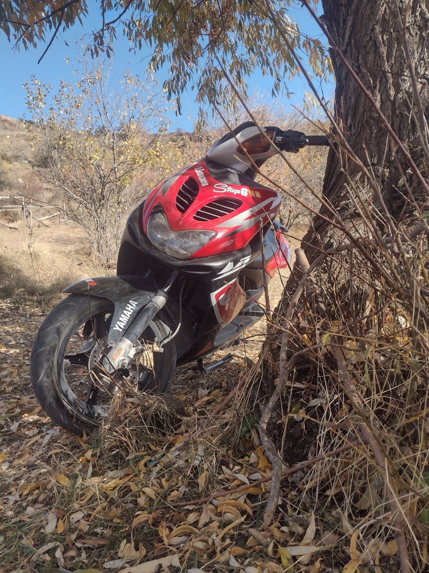Yamaha aerox в супер састояние