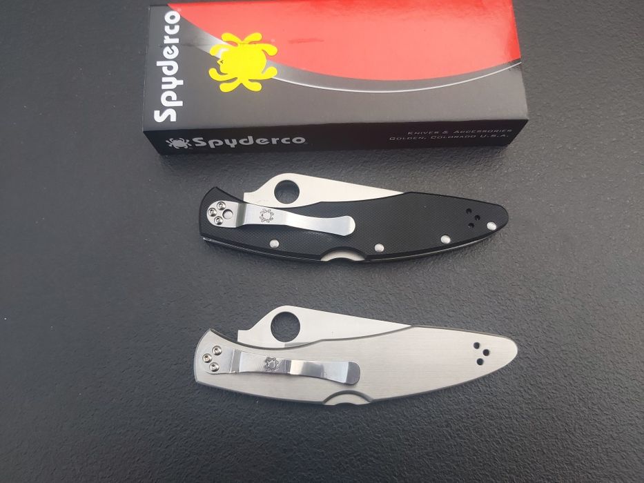 Сгъваем нож Spyderco Police 4 два модела,C07