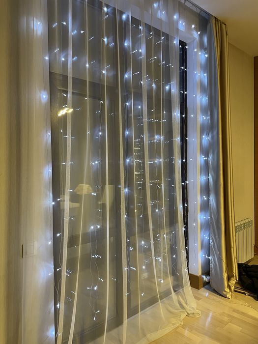 Гирлянда 3м белый свет