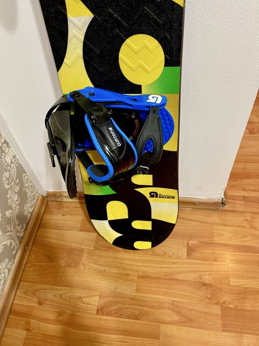 Placa snowboard burton 147 cm cu legaturi  burton