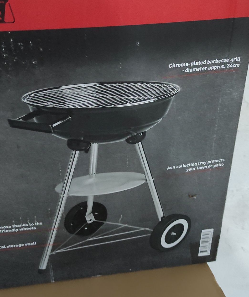 Grătar metalic rotund de la Grill Meister