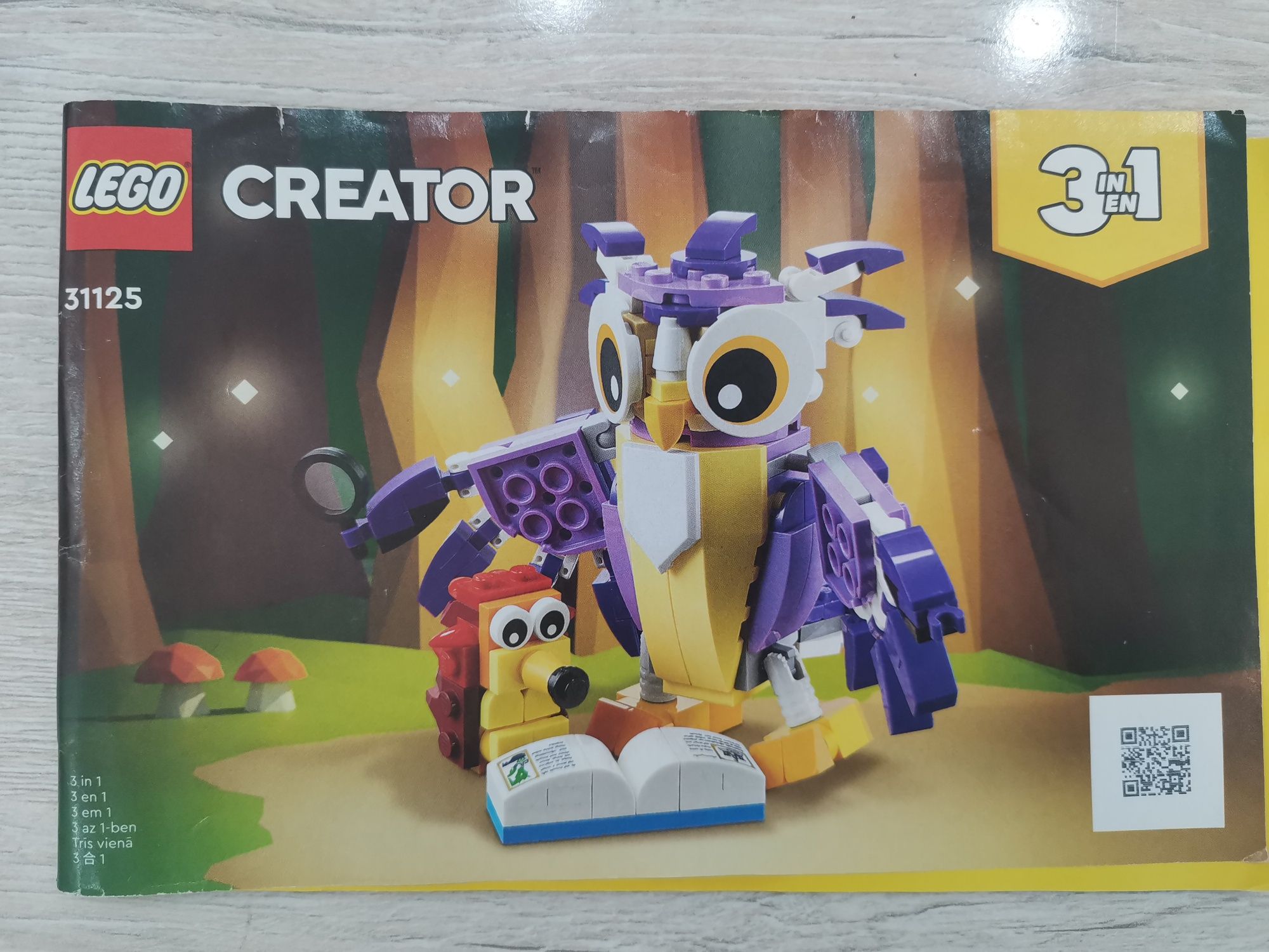 Lego creator 31125 Owl