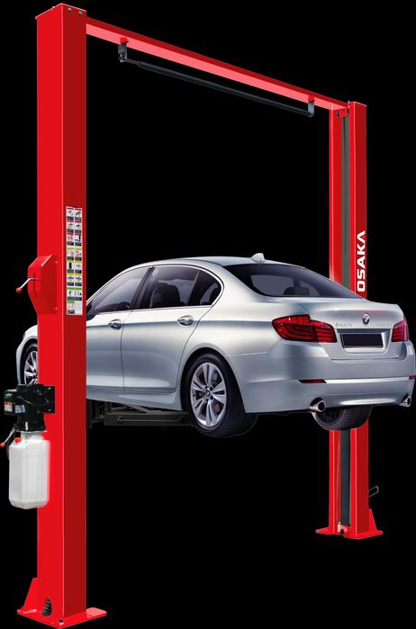 Двуколонен подемник с горна с-я OSAKA L-2-40C+ ,4 т. мех. и ел. контри