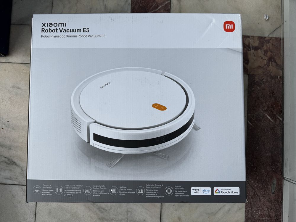 Xiaomi Robot Vacuum E5 Aspirator Robot pentru Aspirare & Spălare