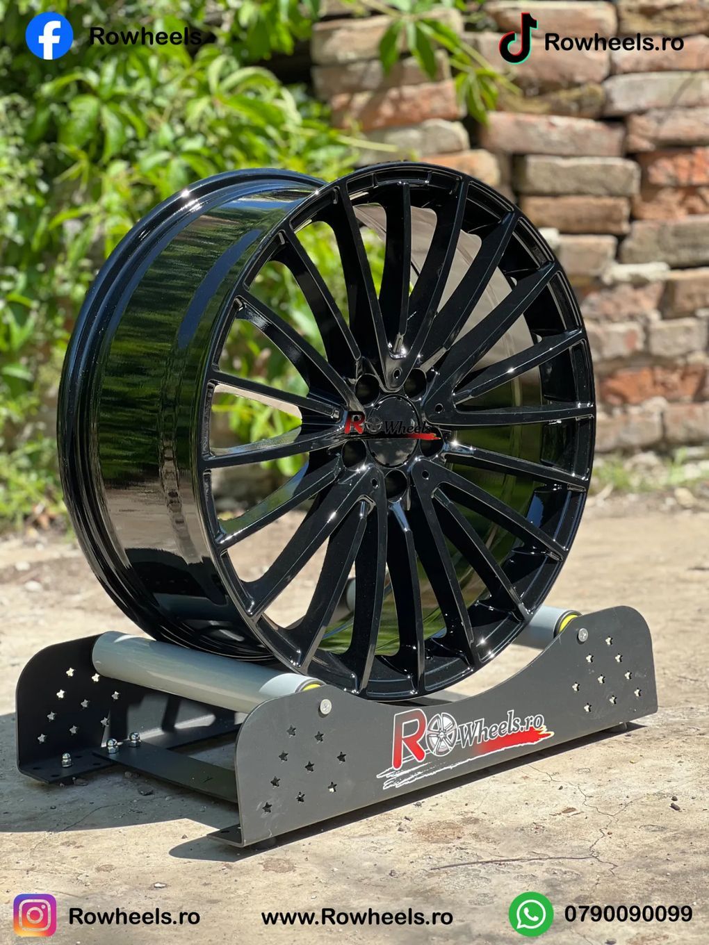 Jante Roti Mercedes 20 R20 Model spitat R20 W222 W221 W212 W204 W205 CLS W212 W222 W213 GLE GLC W223 W214 cu anvelope vara sau iarna inclus 245/275 sau alte dimensiuni recomandate de producator