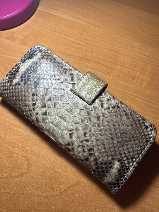 Портмоне от истинска змийска кожа