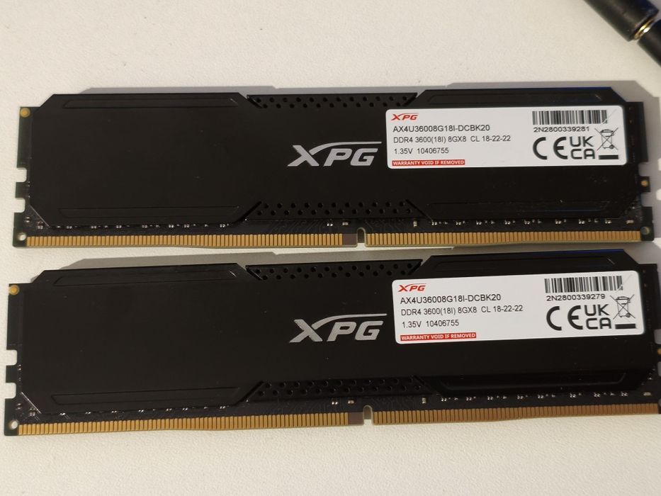 ОЗУ Ddr4 16gb 3600cl18