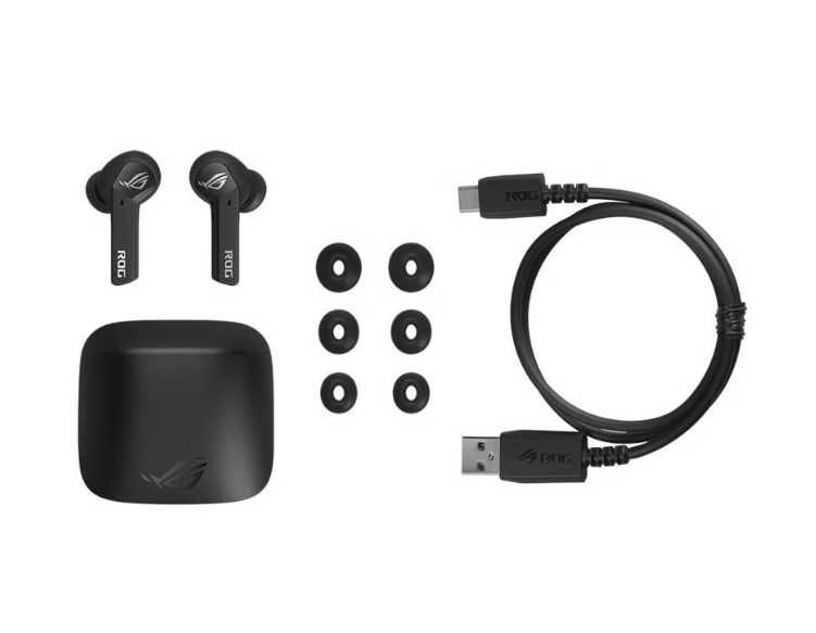 Casti gaming ASUS ROG Cetra True Wireless, bluetooth 5.0