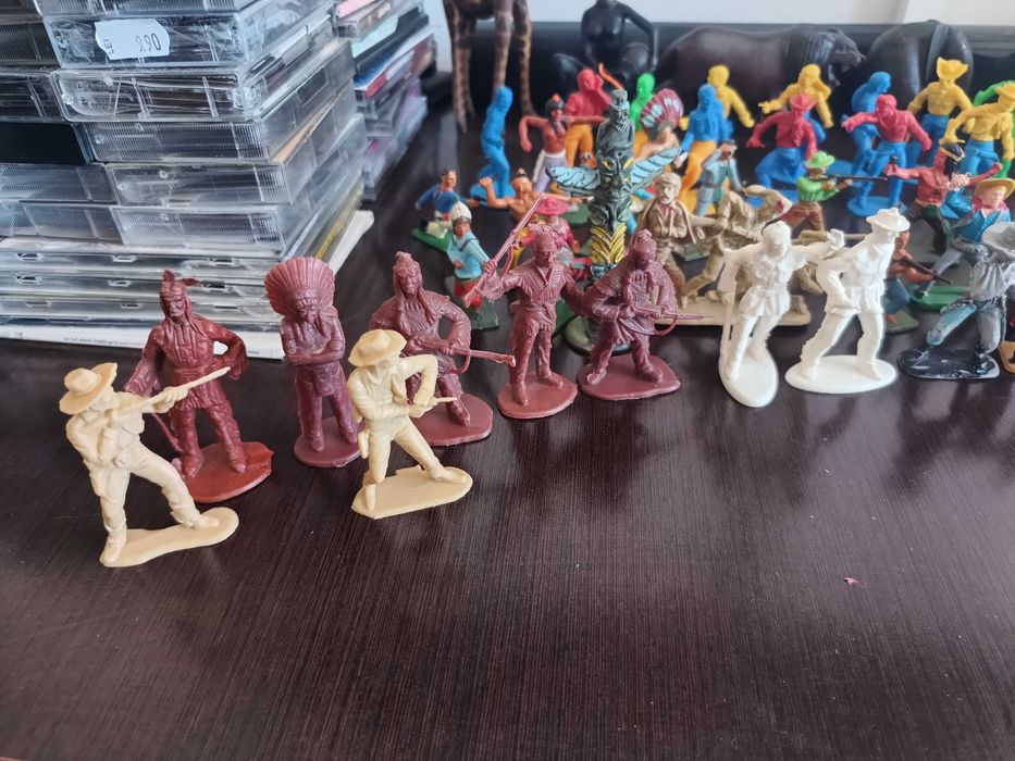 indieni si cowboy figurine jucarii