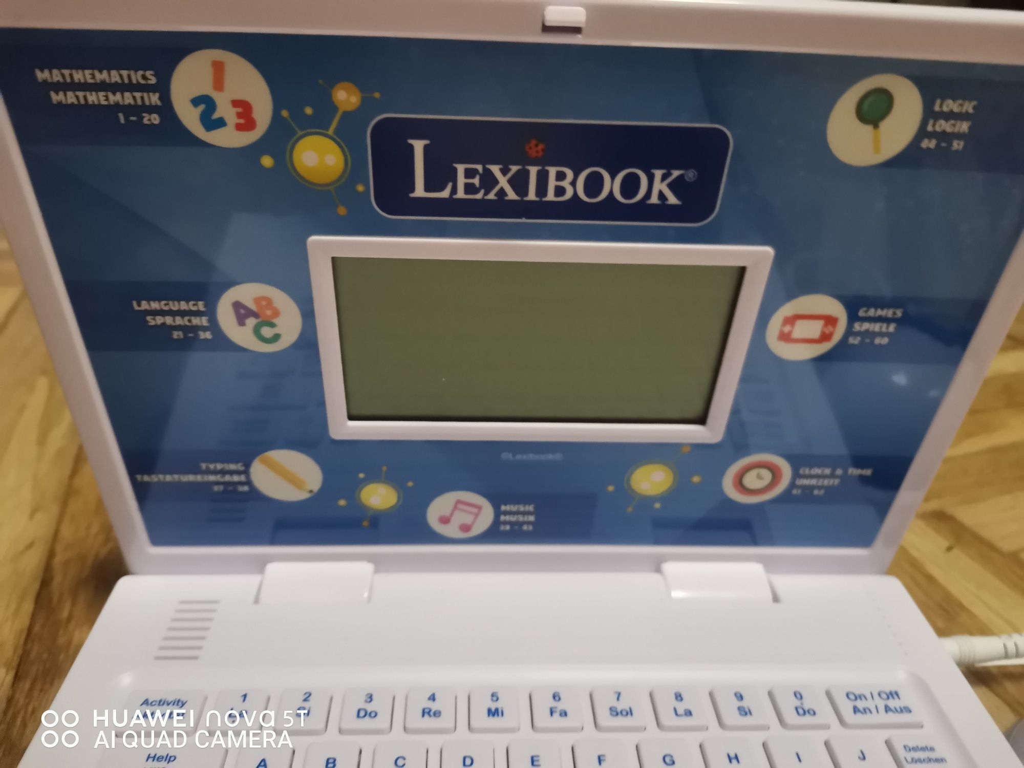 Laptop Lexibook  jucărie interactivă pentru copii Germană Engleză