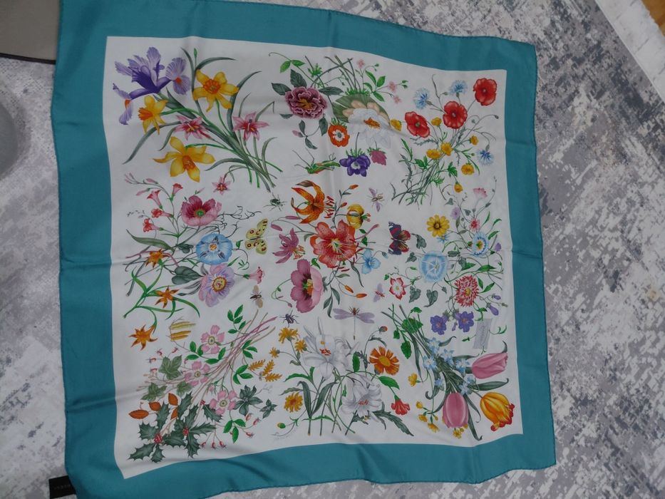 eșarfă de mătase Gucci Flora