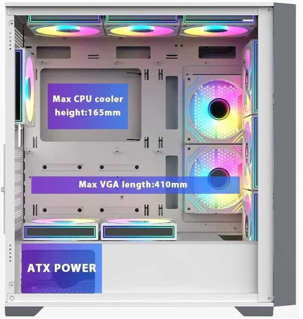 Carcasa Pc  Gaming Calculator