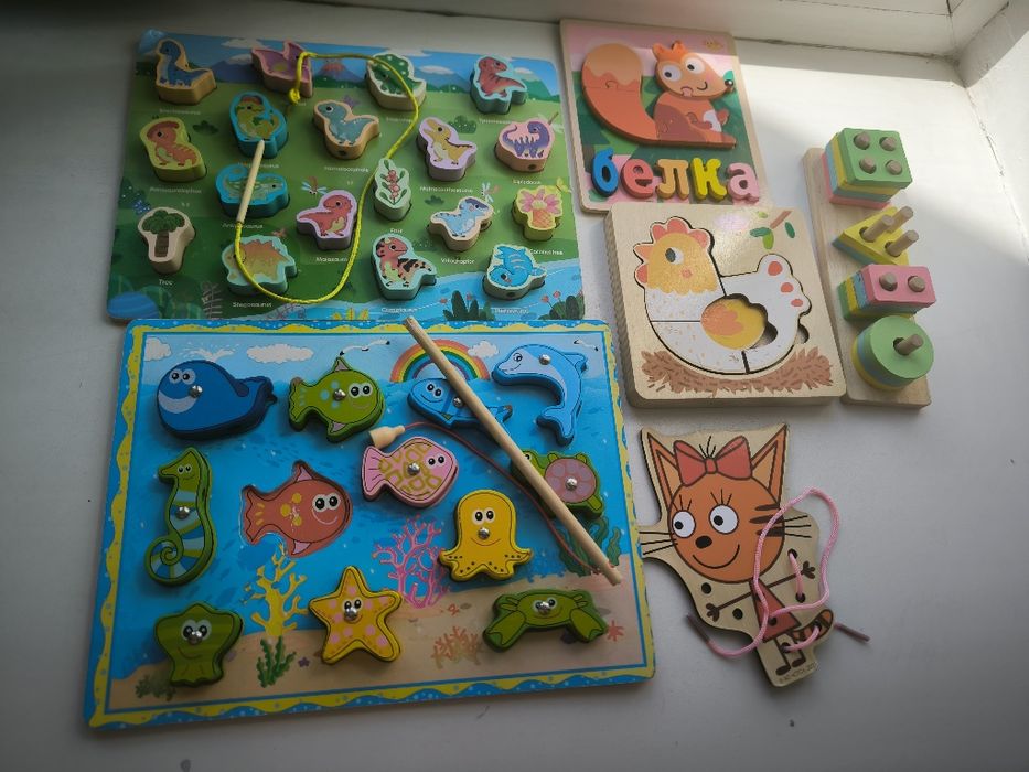 Сортеры шнуровка игрушки развивающие