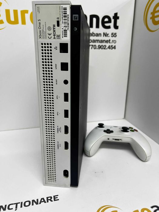 Consola MICROSOFT Xbox One S 1TB, alb -I-