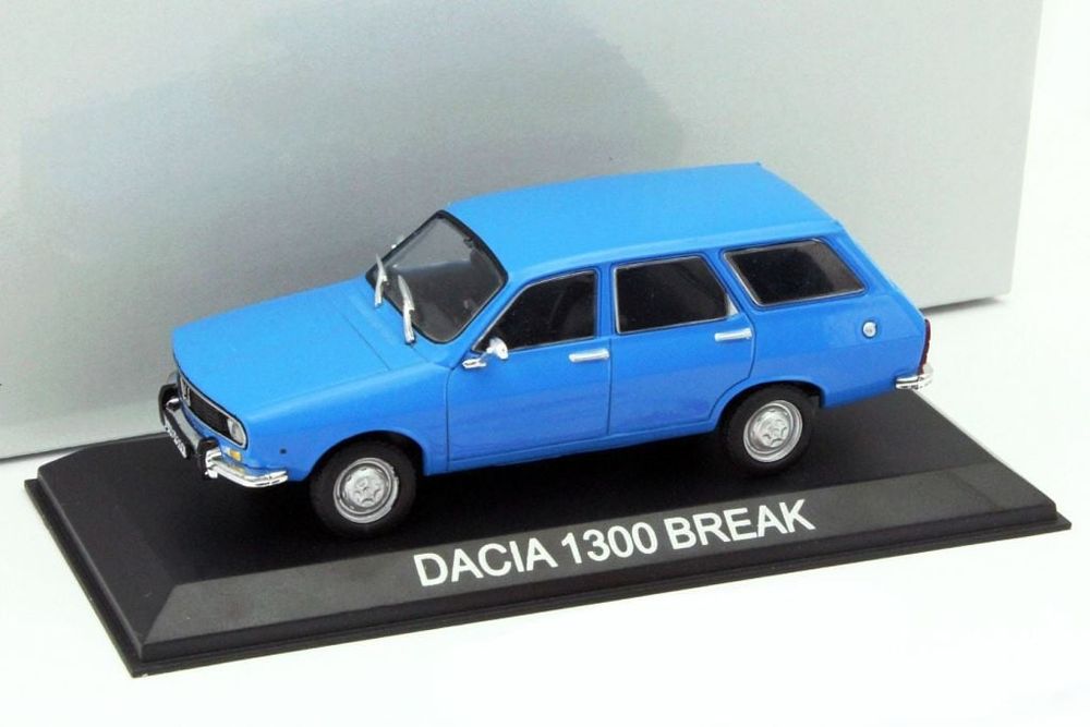 Macheta Dacia 1300 break, DeAgostini, noua in blister, 1/43