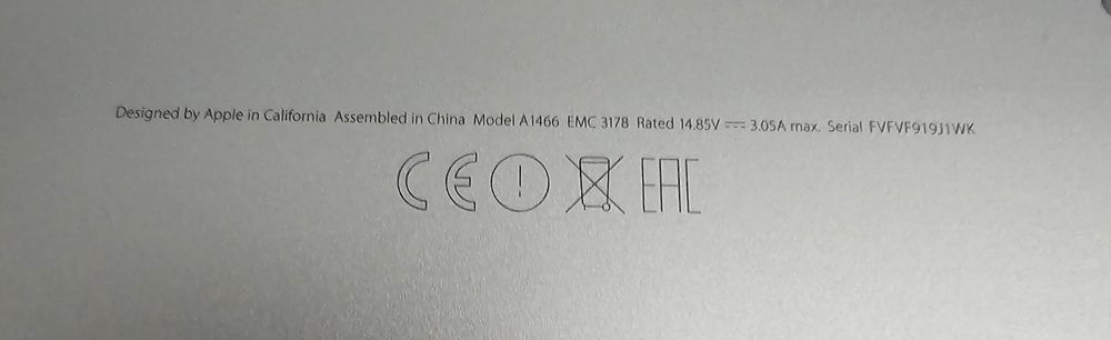 Лаптоп MacBook Air 13 2017 i5/8 RAM/128GB БЕЗПЛАТНА ДОСТАВКА!