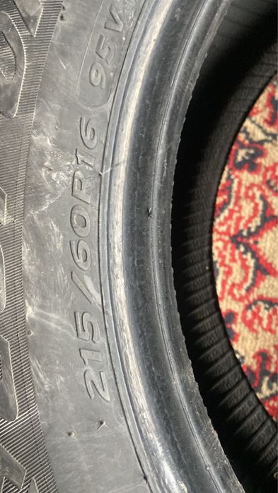 Продам Летние Шины Б/У, 215/60 R16