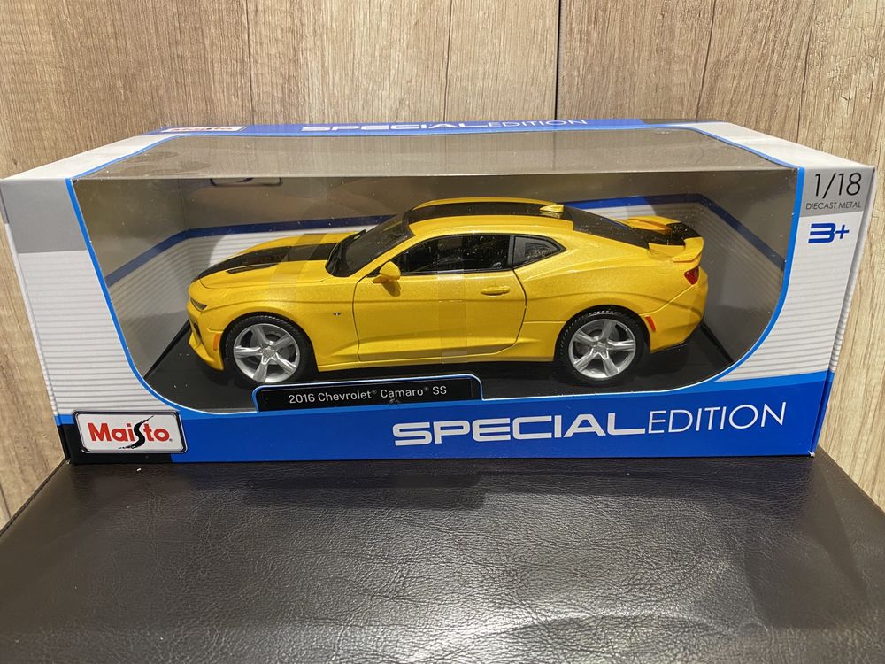 MAISTO CHEVROLET CAMARO SS an 2016 machetă auto scara 1:18