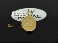 Bijuteria Royal CB : Pandant aur 14k 5,77gr 3cm