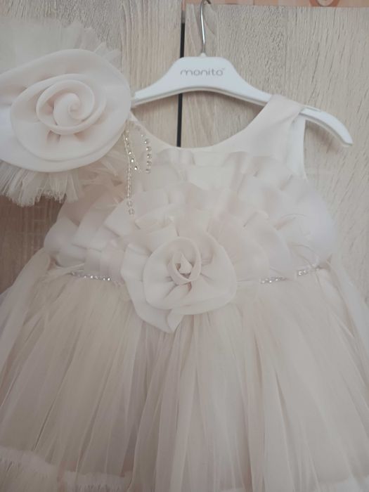 Рокля за кръщене до 2 години