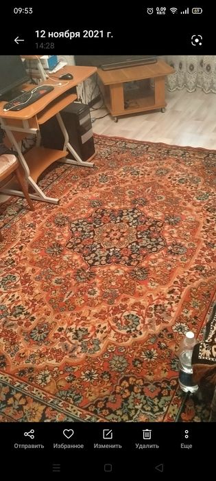 Продам ковер советский ,натуральный 2на 3