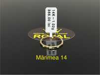 Bijuteria Royal CB : Inel dama aur 14k 1,02gr marime 14