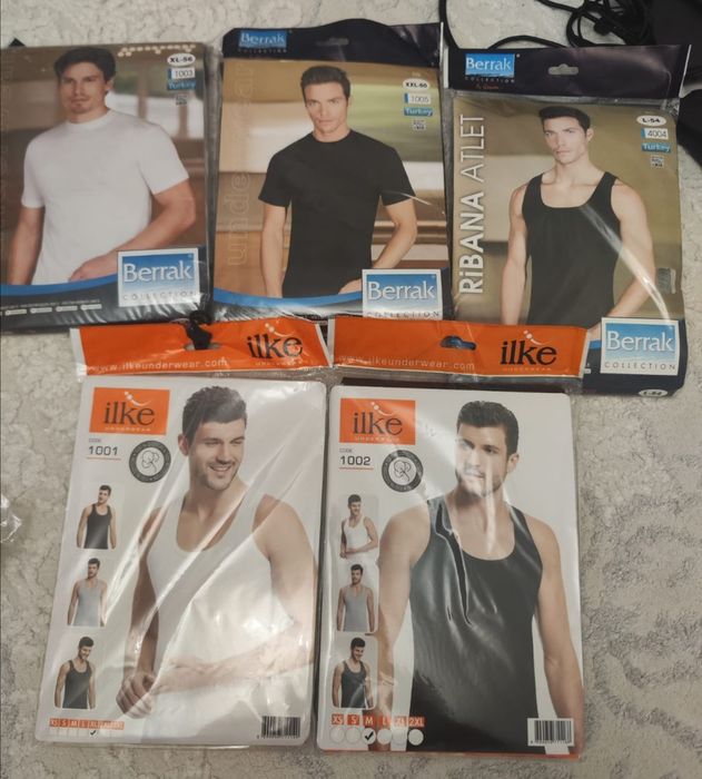 Мужские футболки, майки, белье