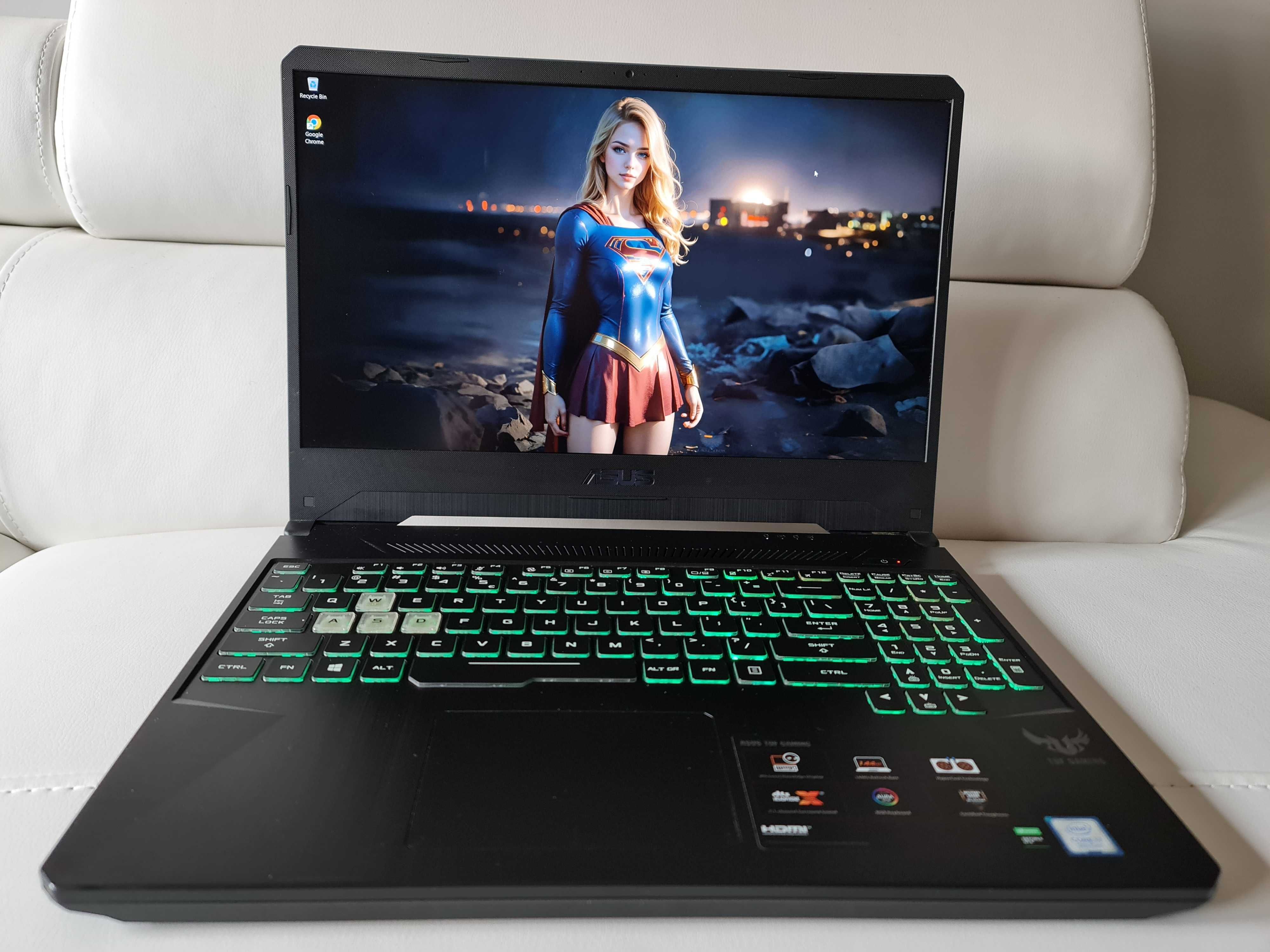 Laptop gaming Asus Tuf,nou intel core i7-9750H ,video GTX 1650