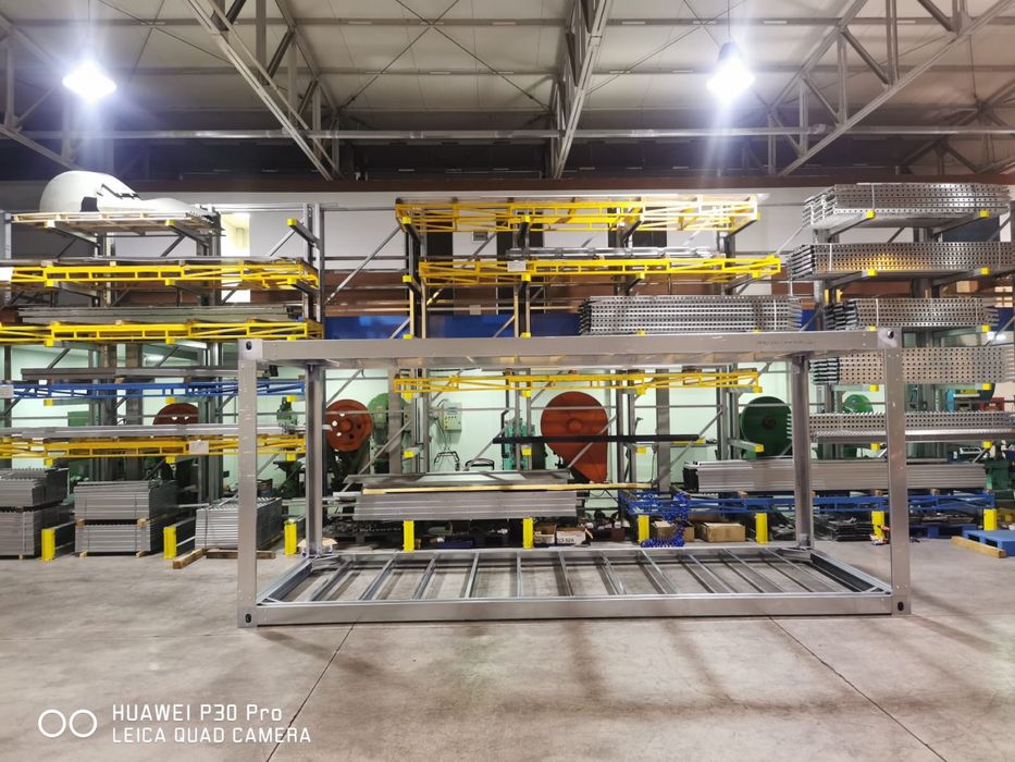 Kit Container modular cu ansamblare mecanica